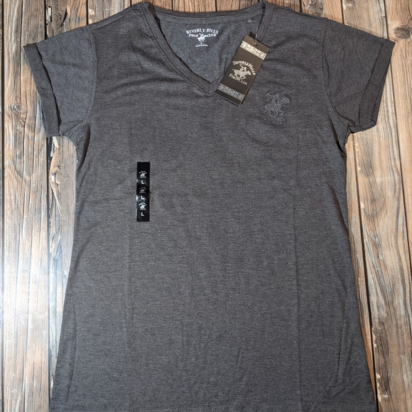 Beverly Hills Polo Club V-Neck T-Shirt NWT - Picture 5 of 7